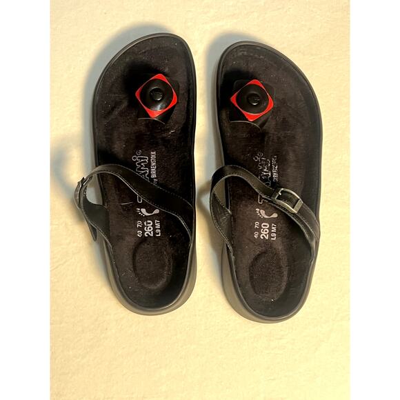 Tatami by Birkenstock Black Sandals Unisex W9 M7 - Picture 6 of 7